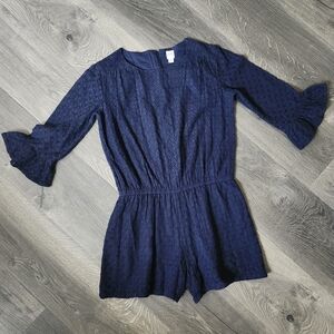 GAP Kids Navy, Lace Romper